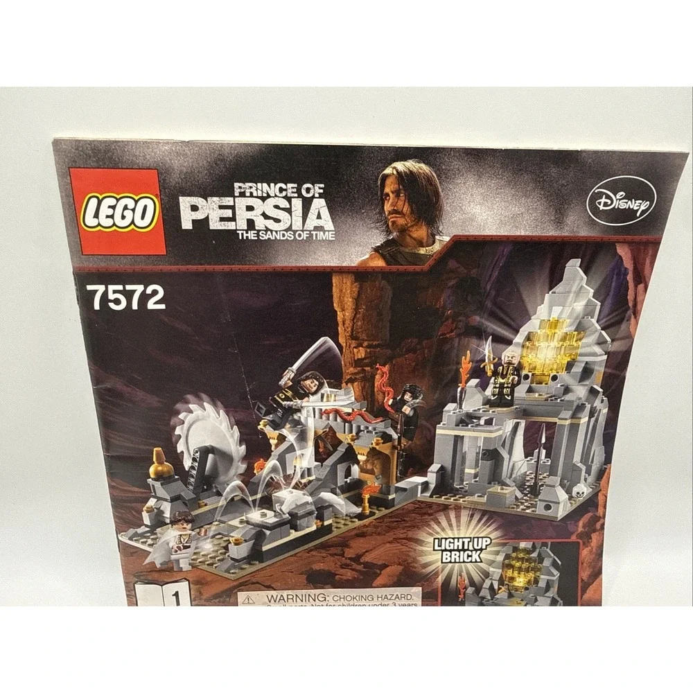 7572 The Sands Of Time prince of persia Lego Instruction Manual 1&2 Only